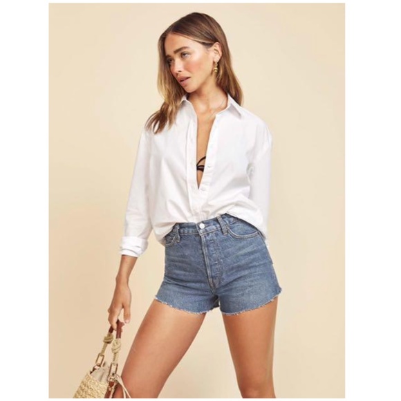 dixie high rise jean short